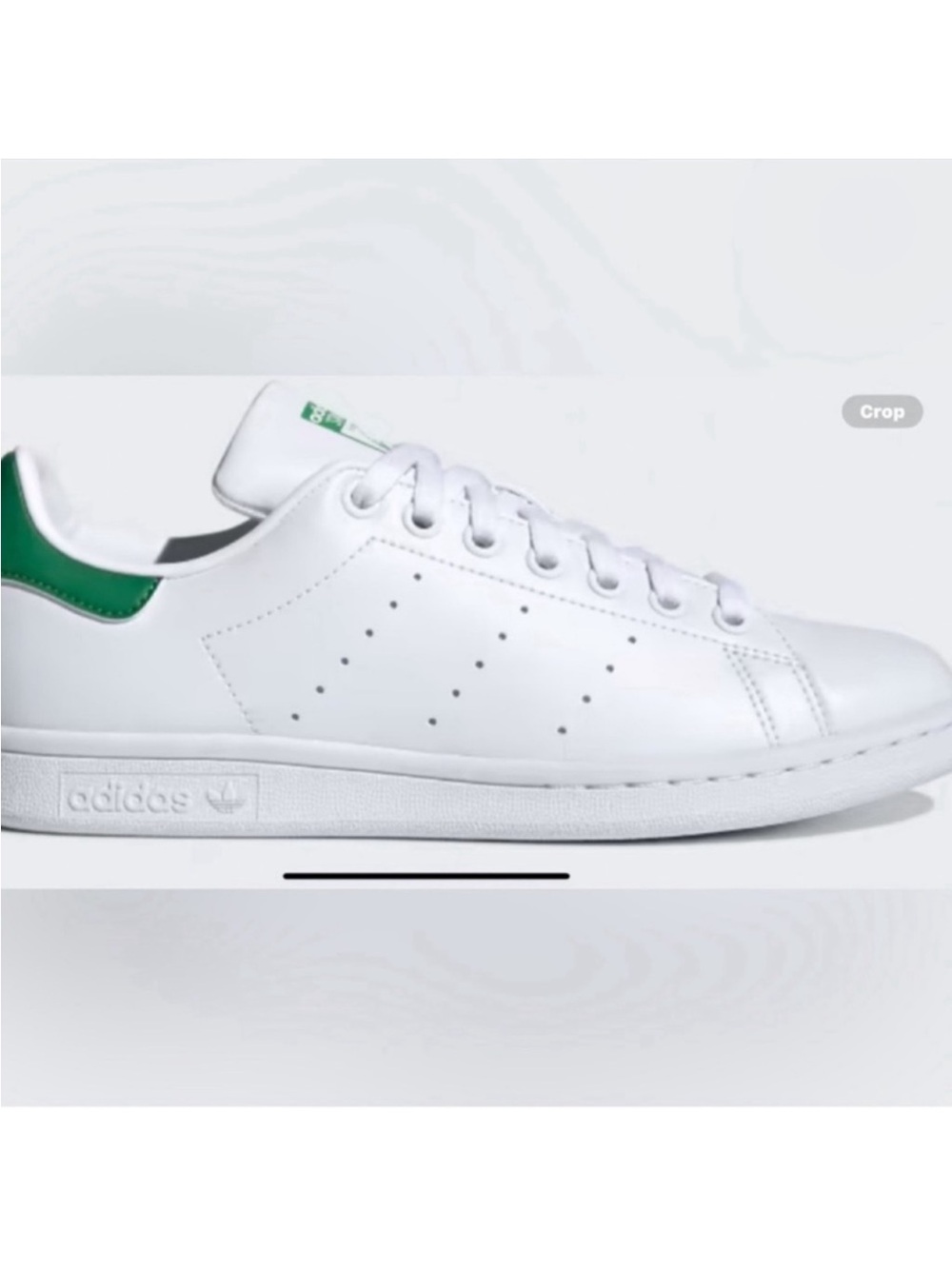 adidas White & Green Low-Top Sneakers Stan Smith - Picture 7 of 9